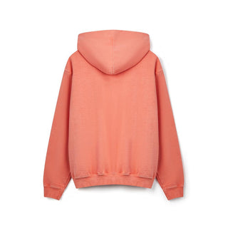 Coral pink Minimal Collection hoodie