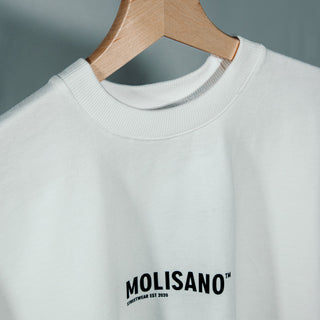 Molisano origin Oversized white t-shirt