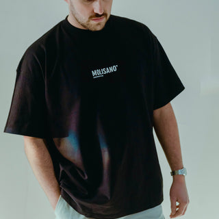 Molisano origin Oversized black t-shirt