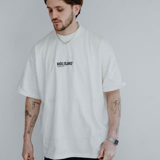 Molisano origin Oversized white t-shirt